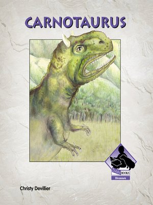 cover image of Carnotaurus